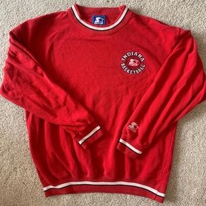 RARE VINTAGE IU BASKETBALL CREWNECK